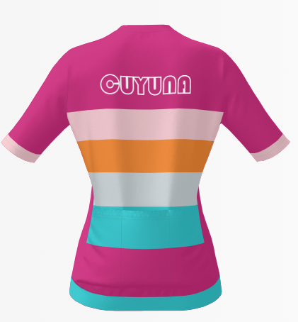 Custom Cycling Jersey Pink