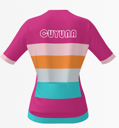Custom Cycling Jersey Pink